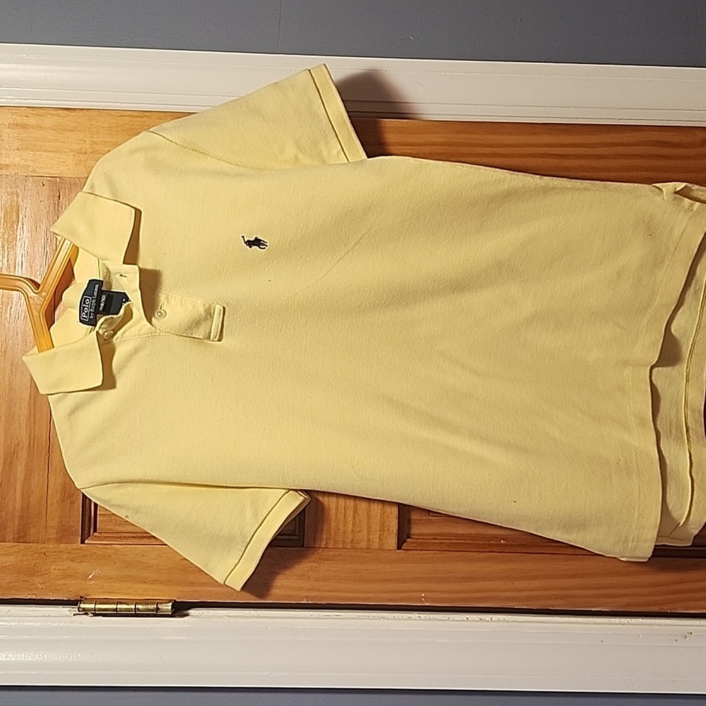 Polo Ralph Lauren boys Polo shirts Small 8-10 Yellow